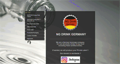 Desktop Screenshot of ngdrink.com